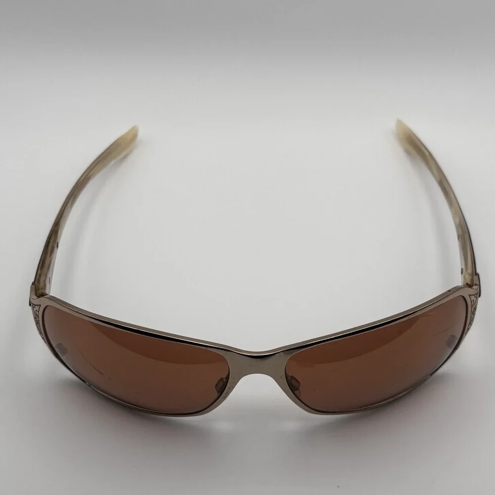 Oakley Dangerous 05-314 Gold Bronze Sunglasses 62mm Authentic w/‎ Certificate